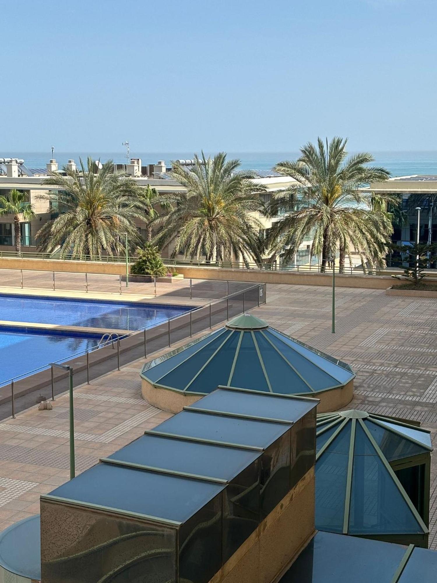 Apartamento Primera Linea De Playa Patacona Валенсия Екстериор снимка