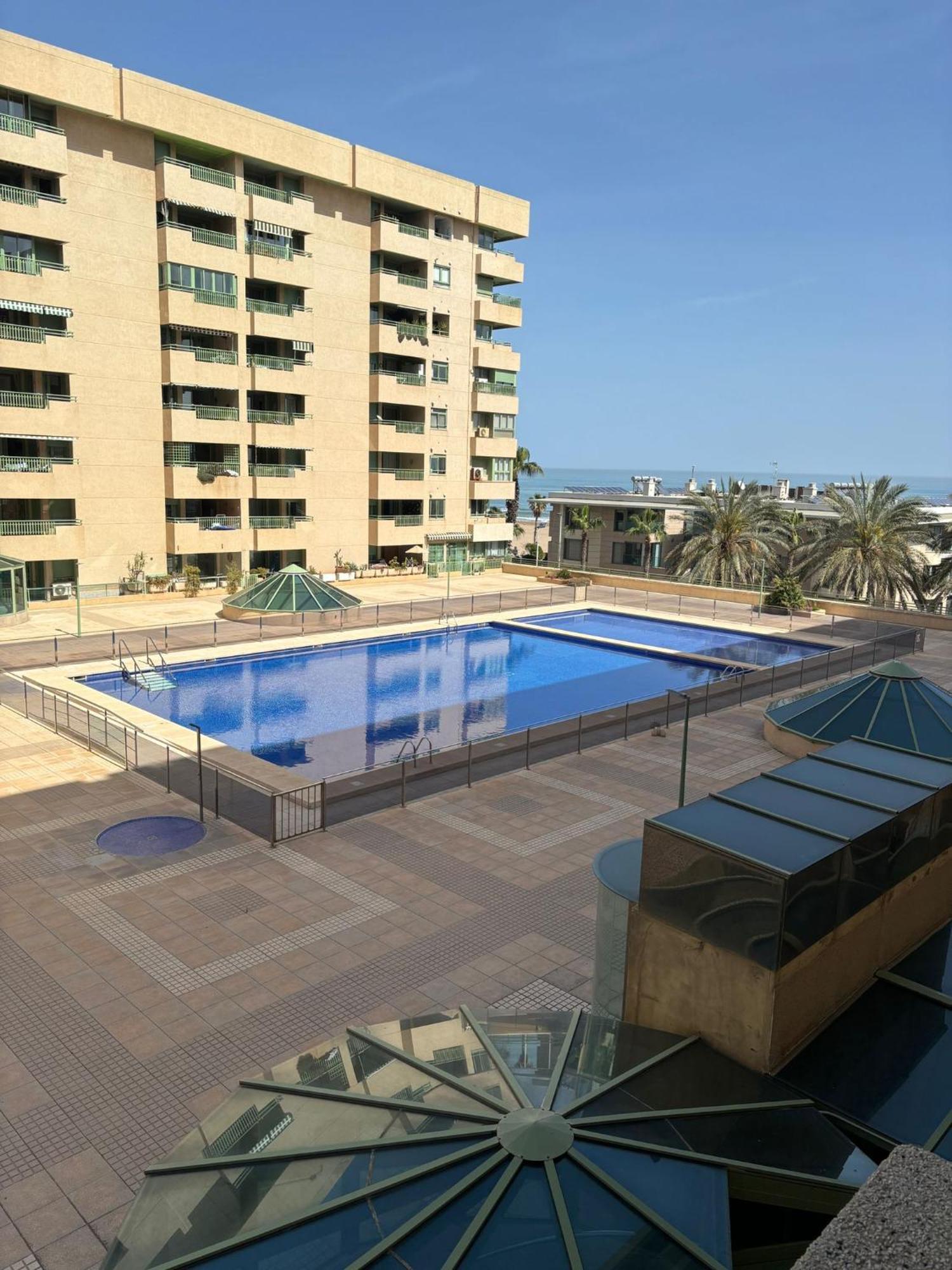 Apartamento Primera Linea De Playa Patacona Валенсия Екстериор снимка